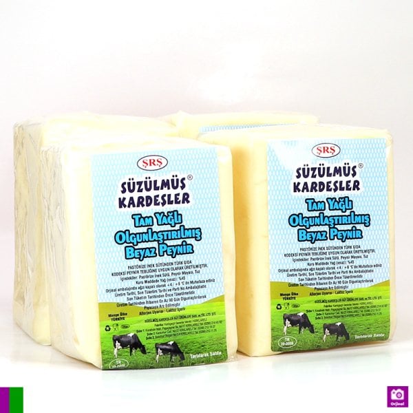 Tam Yağlı İnek Peyniri  3Kg