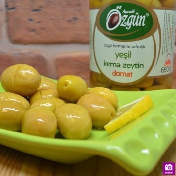 Yeşil Kırma Zeytin Domat 650gr