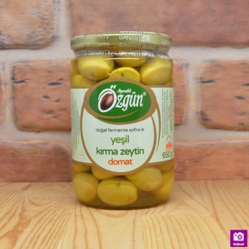 Yeşil Kırma Zeytin Domat 650gr