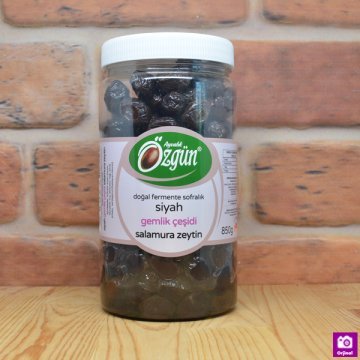 Siyah Sele Zeytin Gemlik 850 Gr