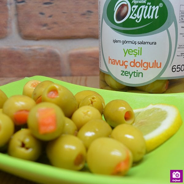 Havuç Dolgulu Zeytin 650GR
