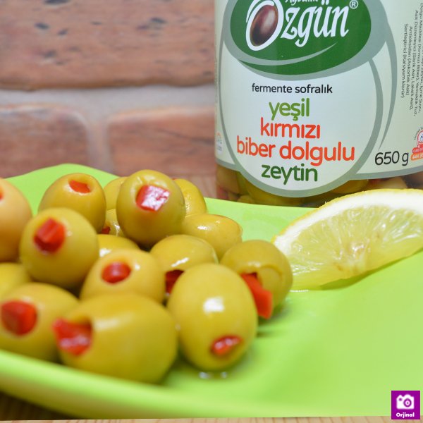 Kırmızı Biber Dolgulu Zeytin 650GR