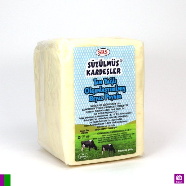 Tuzsuz İnek Beyaz Peyniri 700Gr