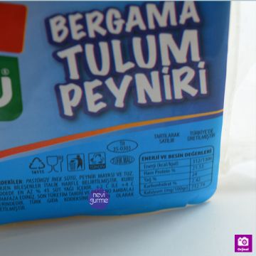 Bergama Tulum Peyniri İnek 400 G
