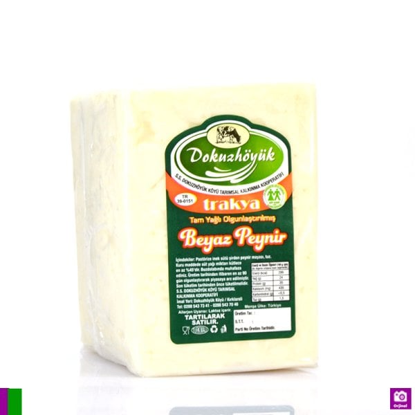 Tam Yağlı İnek Peyniri 700Gr