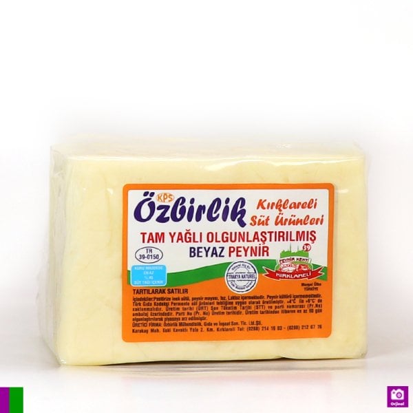 Tam Yağlı İnek Peyniri 700Gr